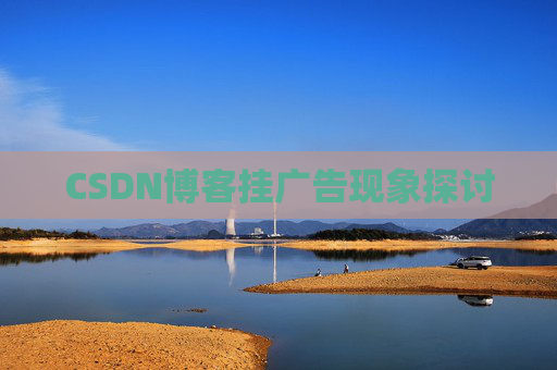 CSDN博客挂广告现象探讨